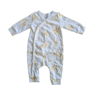 Pehr 3-6 month Follow Me Giraffe snap romper